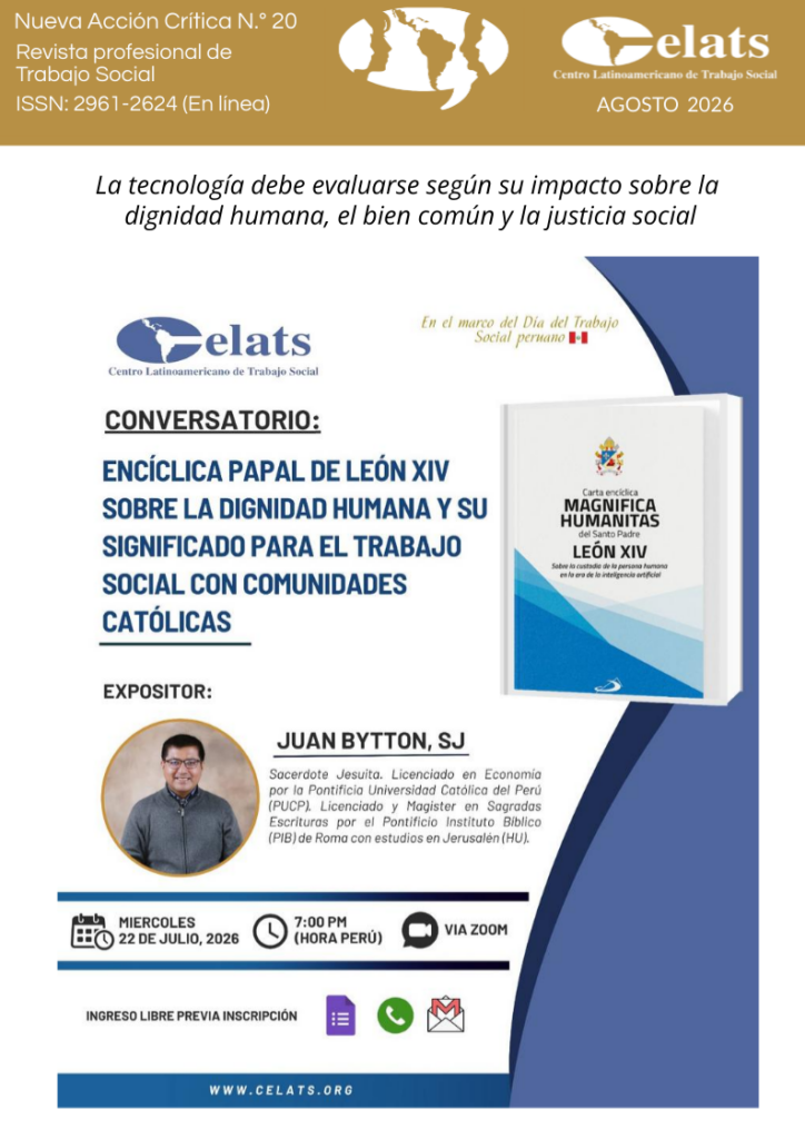 CONVERSATORIO: ENCÍCLICA PAPAL DE LEÓN XIV SOBRE LA DIGNIDAD HUMANA Y SU SIGNIFICADO PARA EL TRABAJO SOCIAL CON COMUNIDADES CATÓLICAS